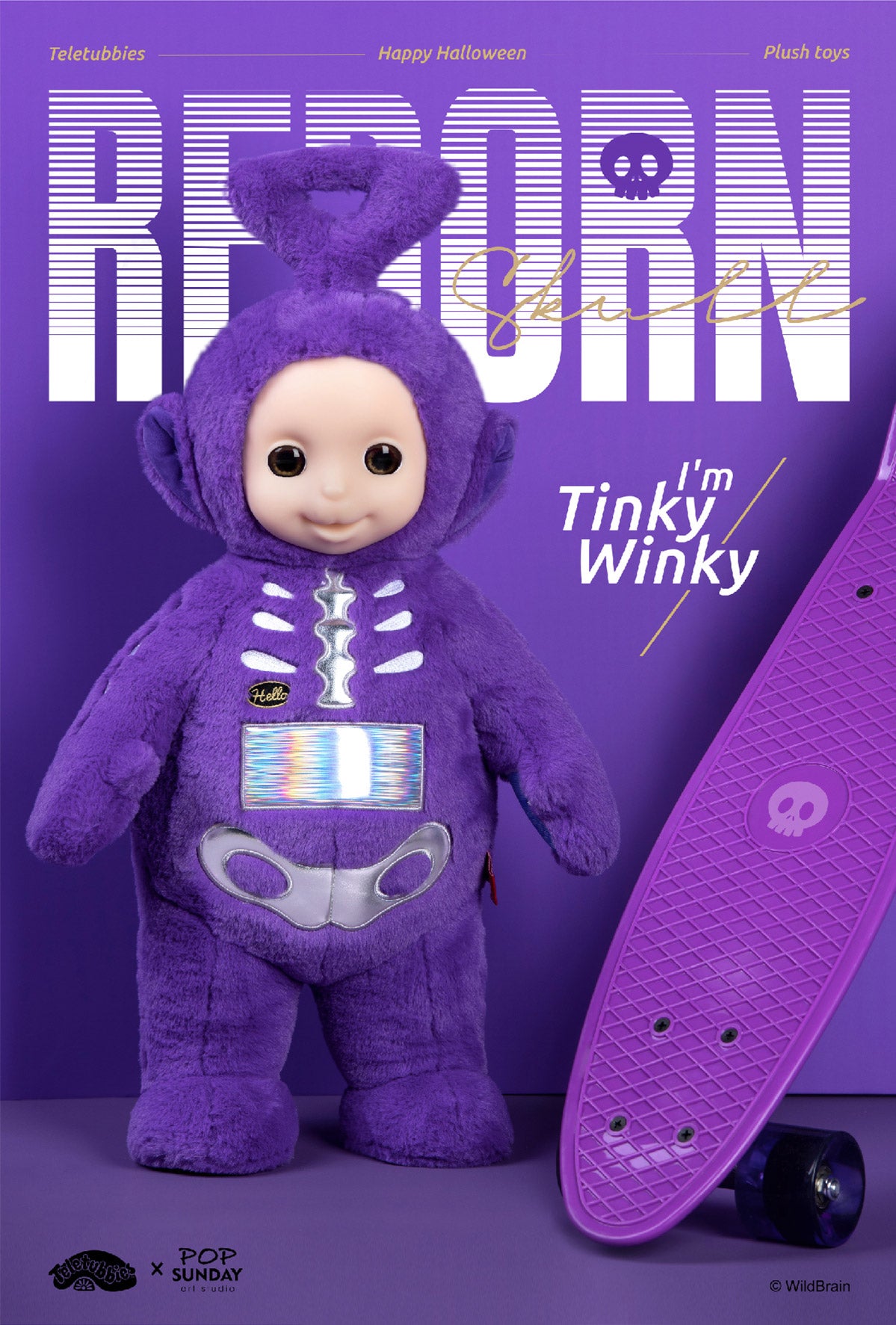 POP SUNDAY Teletubbies Plush Toys Tinky Winky