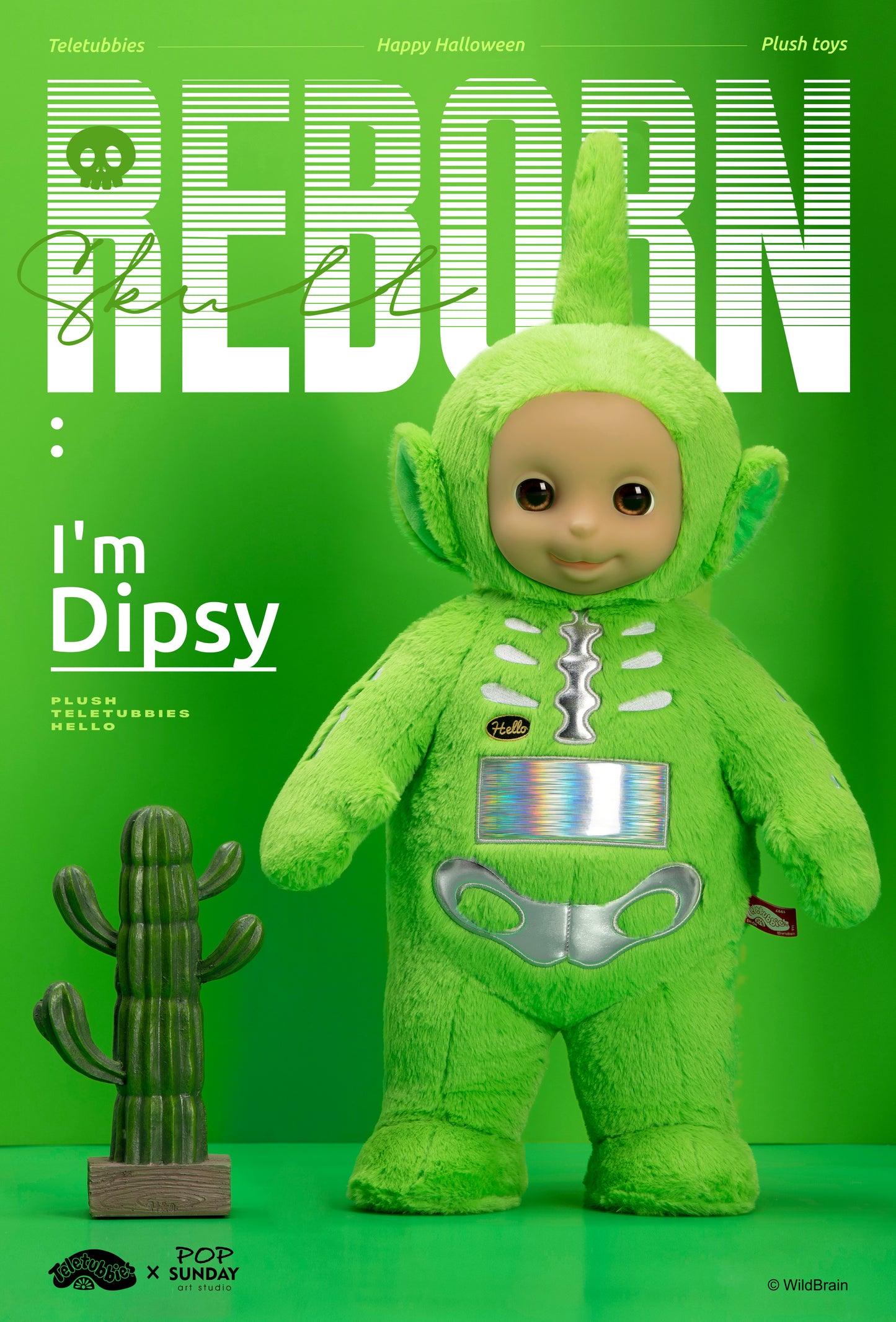 POP SUNDAY Teletubbies Plush Toys Dipsy